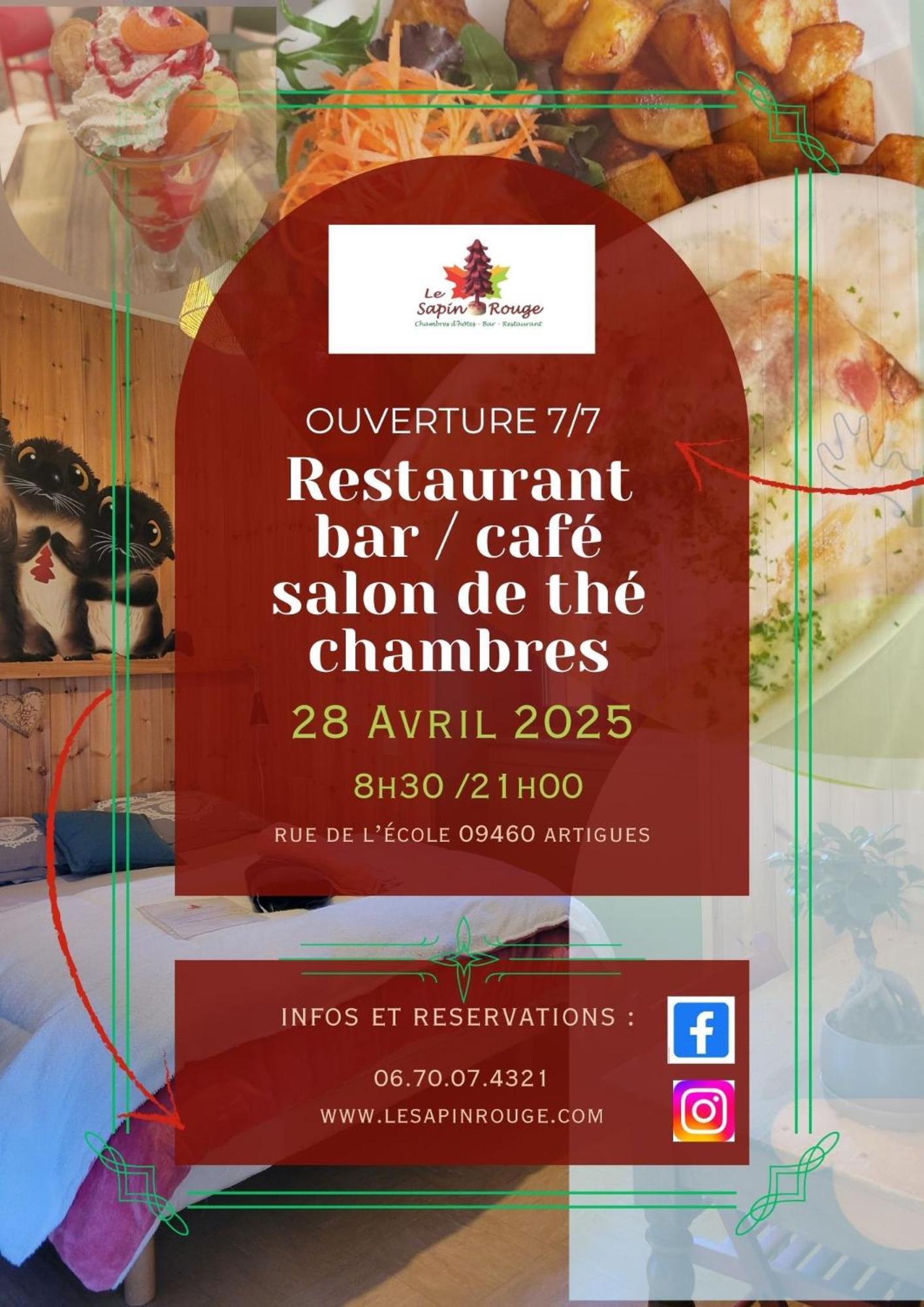 Le Sapin Rouge - Restaurant - Bar - Chambres D'Hotes Artigues (Aude) Exterior foto